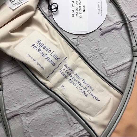 Kore Swim Pax‎ nude string bikini bottom XS - Picture 6 of 6